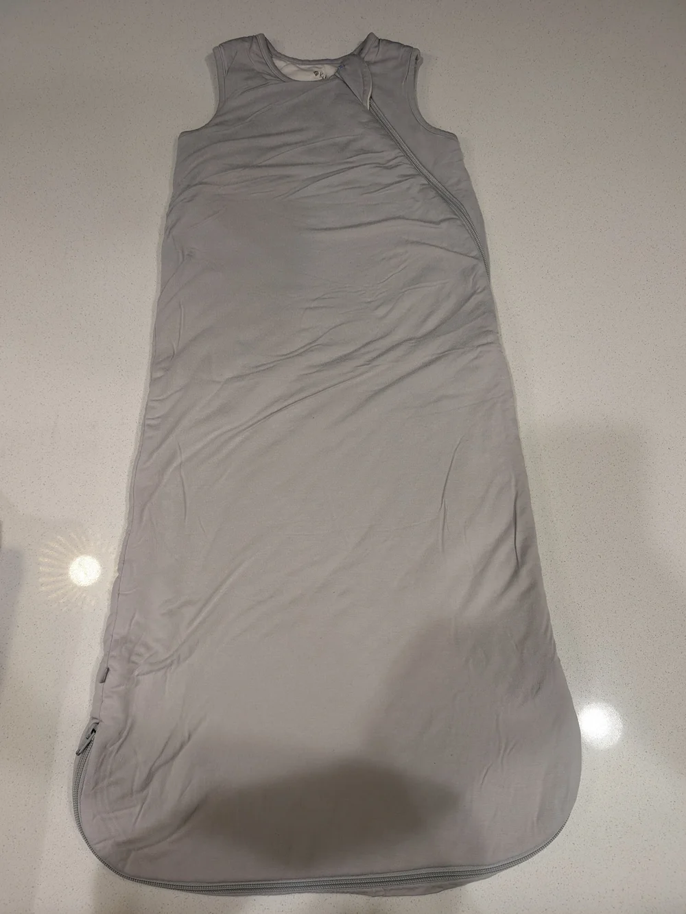 Kyte Size M (6-18M) 2.5 TOG Light Gray Sleep Sack